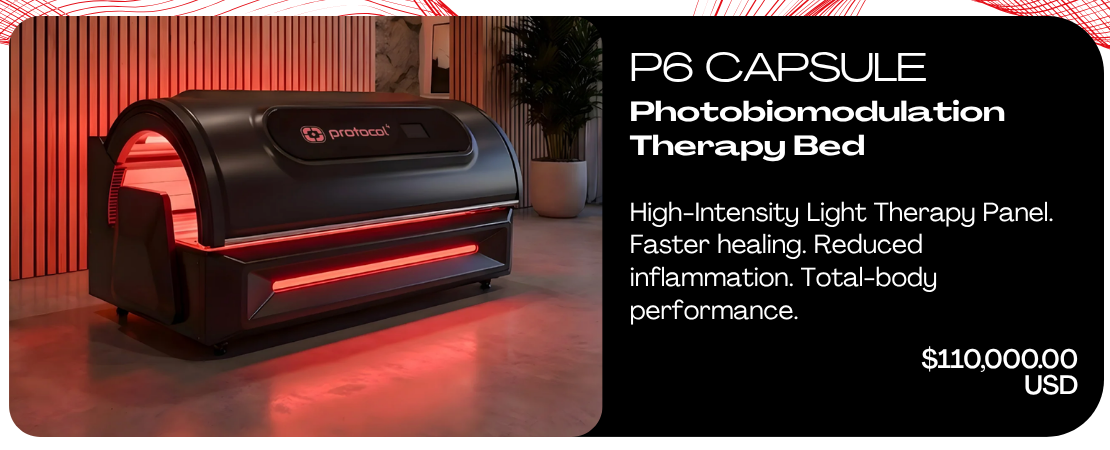 Protocol red light therapy bed